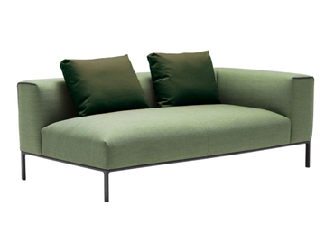 RAGLAN HOME SF2213 - Modular 2 seater fabric sofa by Andreu World - view 3